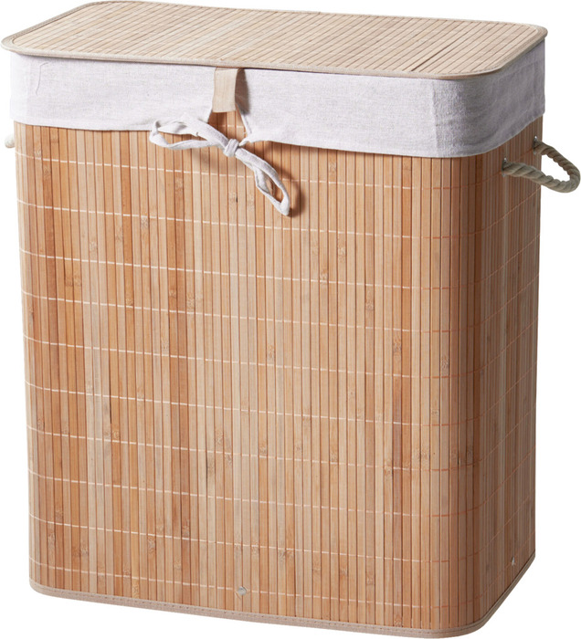 Tvättkorg Bambu 50 x 30 x 60 cm